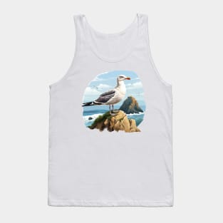 Cute Seagull Tank Top